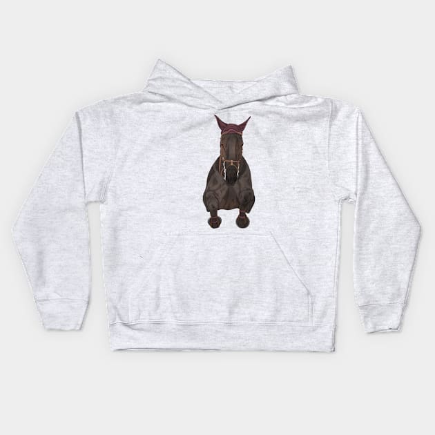Seal Bay Show Jumper Front Kids Hoodie by themarementality